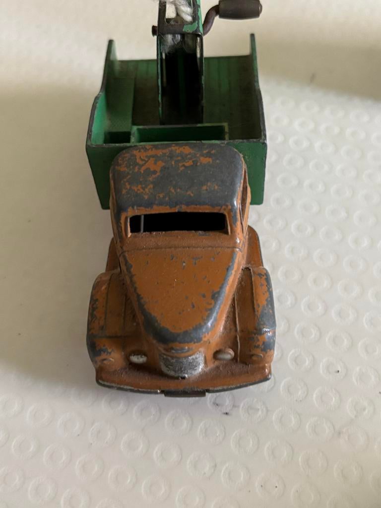 Dinky Toys kraanwagen jaren '50 - Vintage modelauto, Overige merken, Gebruikt, Verzenden, 1:32 tot 1:50