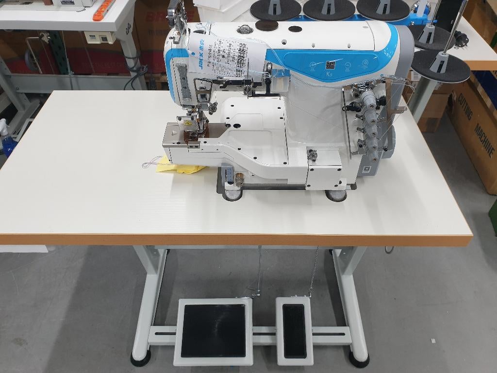 Jack K5-D bovendek onderdek machine ACTIE 2, Nieuw, Lockmachine, Industrieel, Ophalen