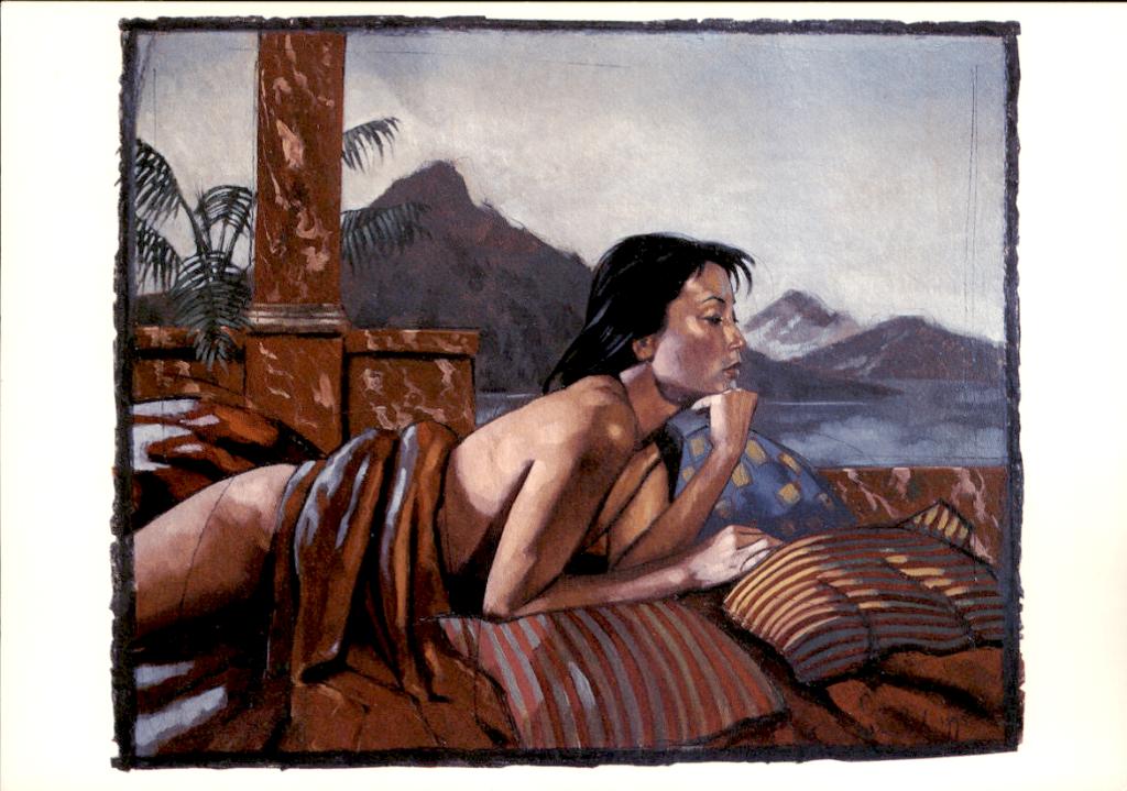 model voor landschap, Nico Vrielink, Verzenden, 1980 tot heden, Ongelopen, Overige thema's