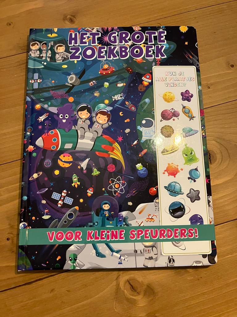 Het Grote Zoekboek Voor Kleine Speurders! (Zo goed als nieuw, Boeken, Ophalen of Verzenden, Zo goed als nieuw, Non-fictie