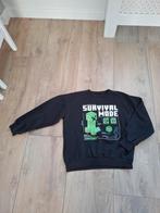 Reserved - Minecraft sweater zwart - maat 152, Reserved, Trui of Vest, Ophalen of Verzenden, Zo goed als nieuw