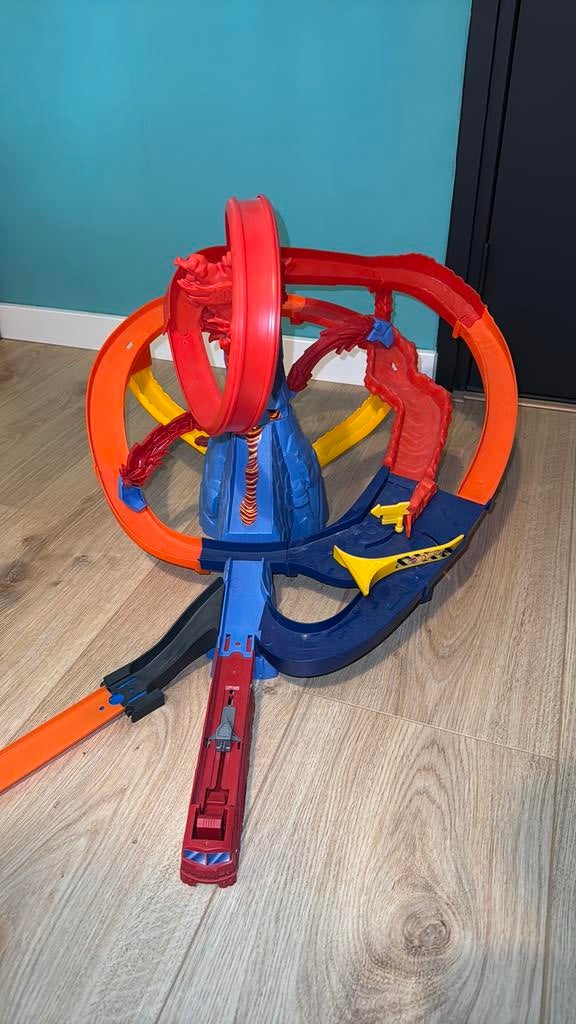 Hot Wheels racebaan, Racebaan, Ophalen of Verzenden, Zo goed als nieuw, Hot Wheels