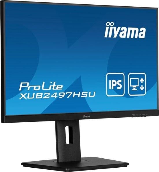 iiyama ProLite XUB2497HSU-B2 - 24 inch Full HD IPS Monitor, Iiyama, Iiyama International, Nieuw, Full HD