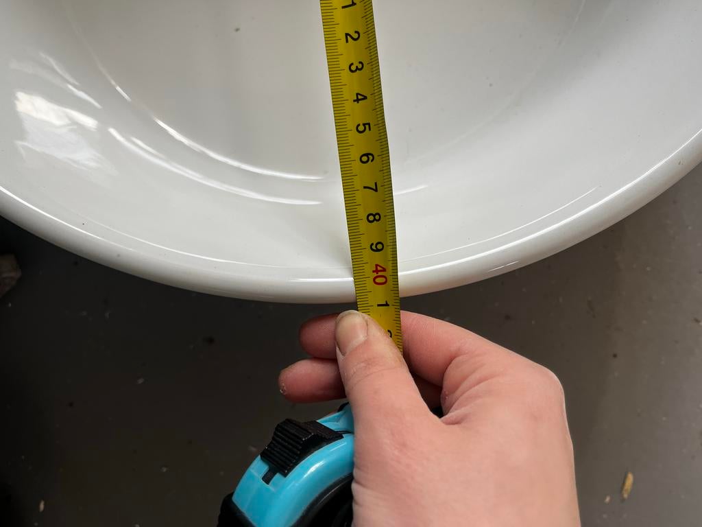 Nieuwe ronde waskom - ongebruikt, Doe-het-zelf en Verbouw, Sanitair, Ophalen, Nieuw, Wastafel