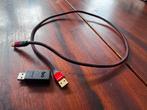 AudioQuest Cinnamon USB-kabel 0,75m met JitterBug, Ophalen of Verzenden, Zo goed als nieuw, Minder dan 2 meter, Overige kabels