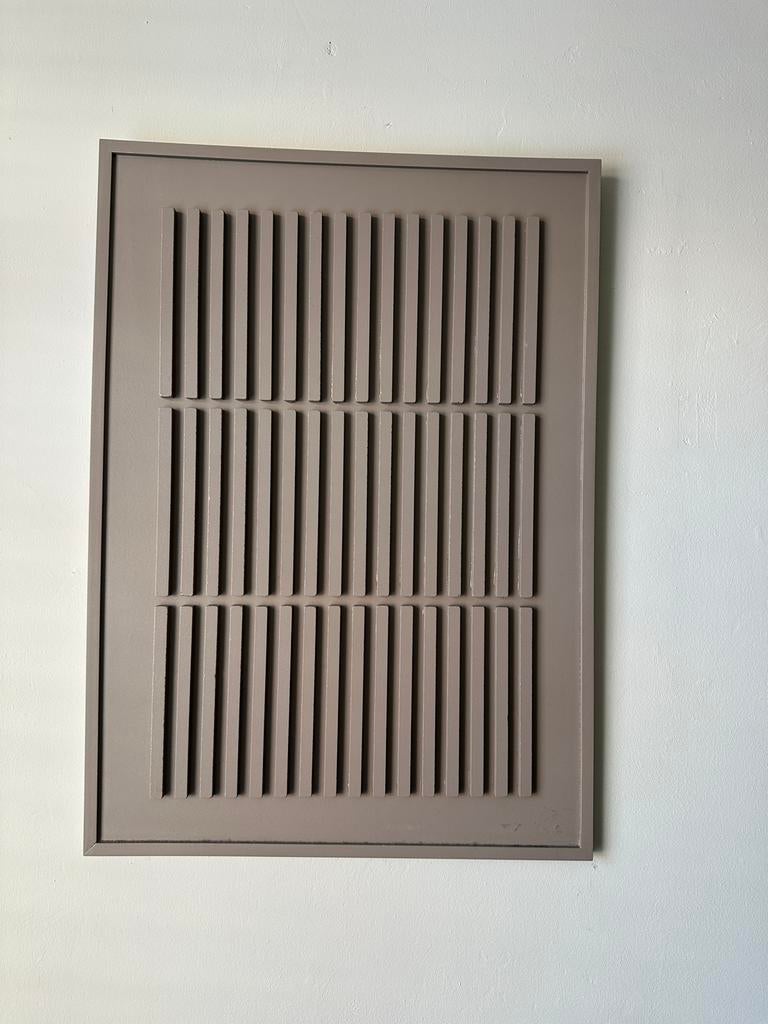 Wanddecoratie 50x70 cm - Karwei, Ophalen, Hout, Zo goed als nieuw, Wandbord of Wandpaneel