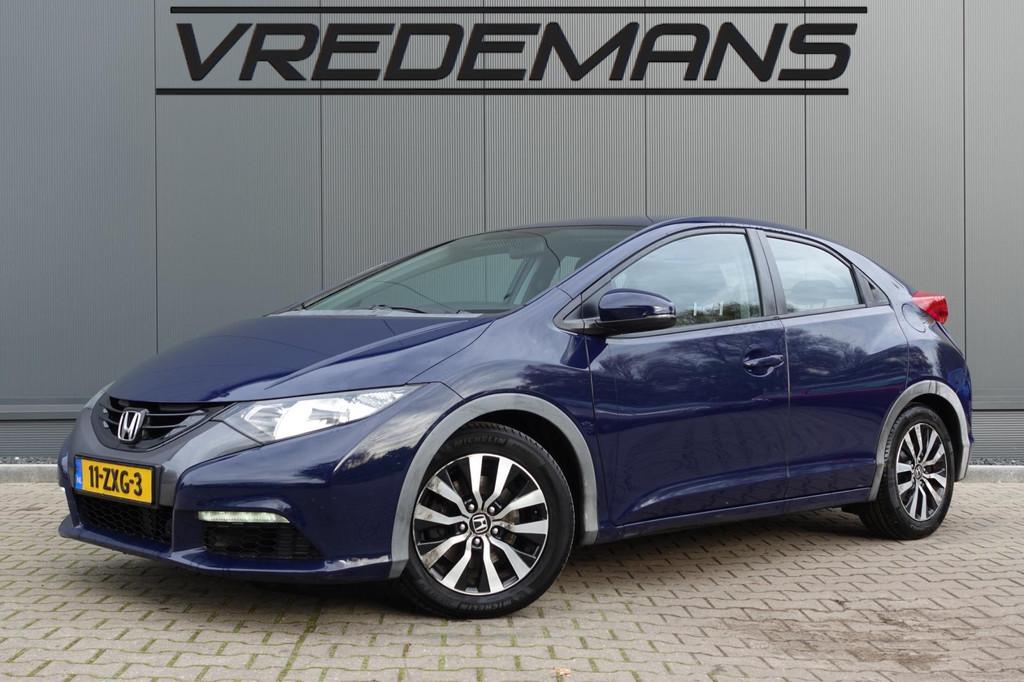 Honda Civic 1.6D Comfort Business Edition, Auto's, Honda, Voorwielaandrijving, Euro 5, 4 cilinders, Blauw