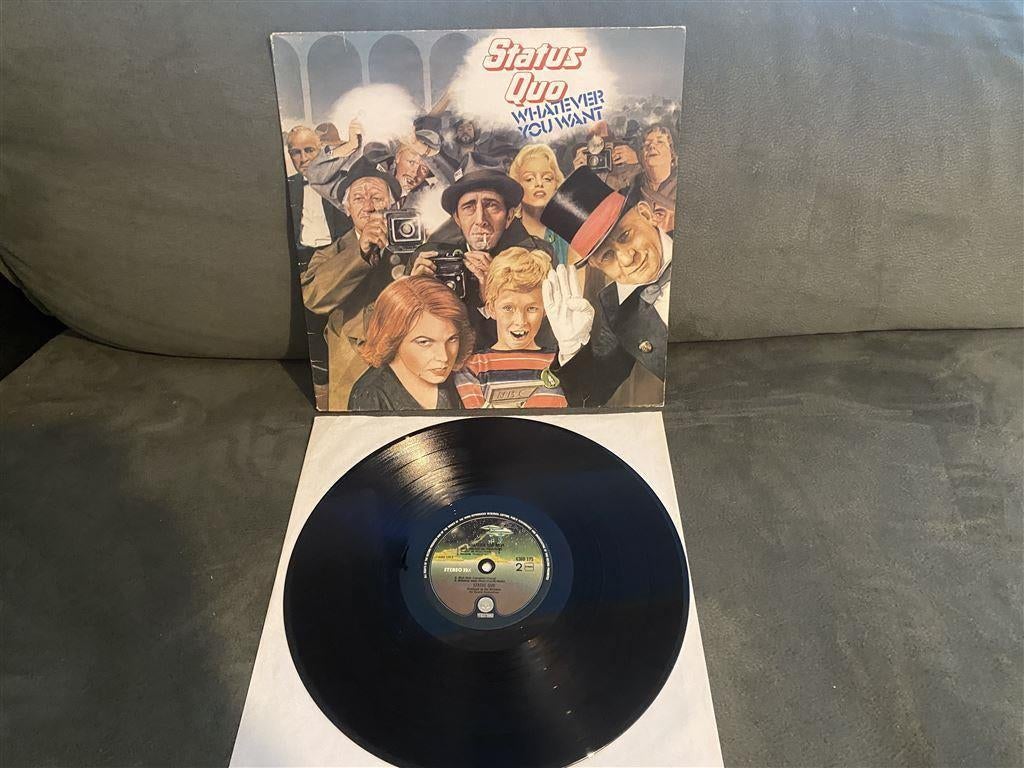 Status Quo whatever you want [155], Cd's en Dvd's, Vinyl | Rock, Ophalen of Verzenden, Zo goed als nieuw, 12 inch, Poprock