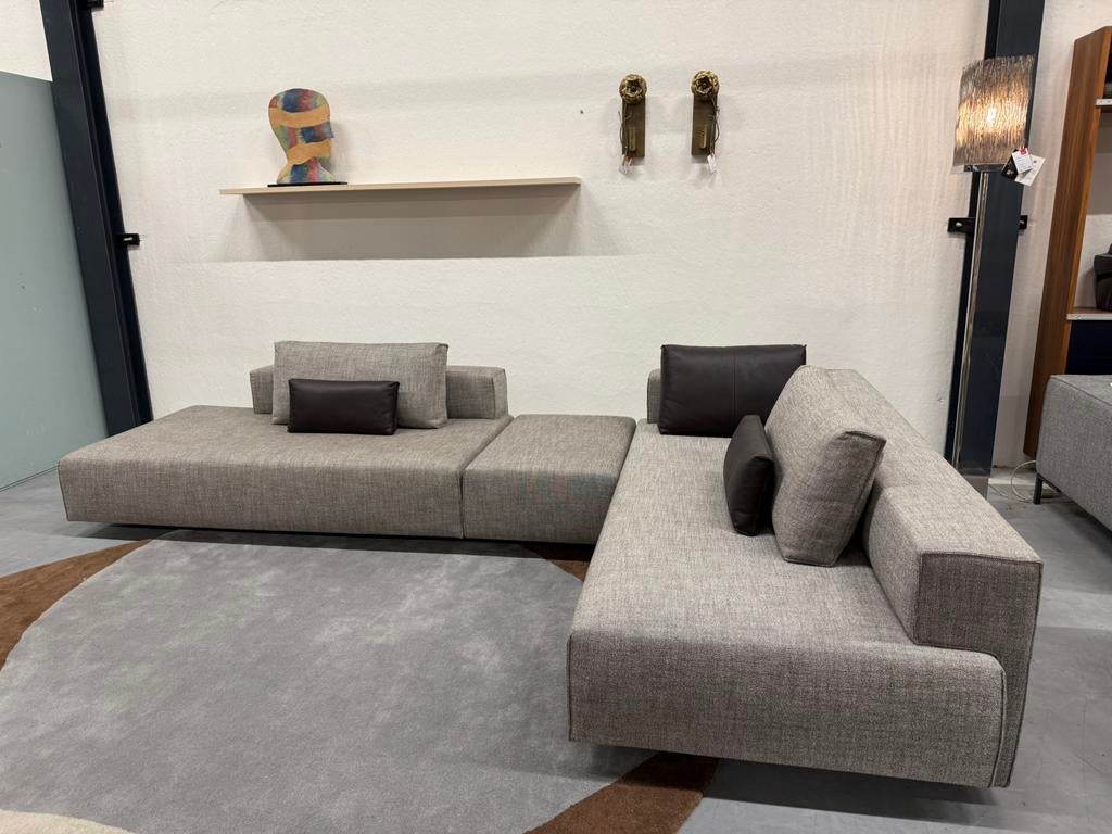 Nieuw Eyye Cella Hoekbank Milton Zen Design Bank Leer, Huis en Inrichting, Banken | Bankstellen, Cella, Hoekbank, Nieuw, Ophalen of Verzenden