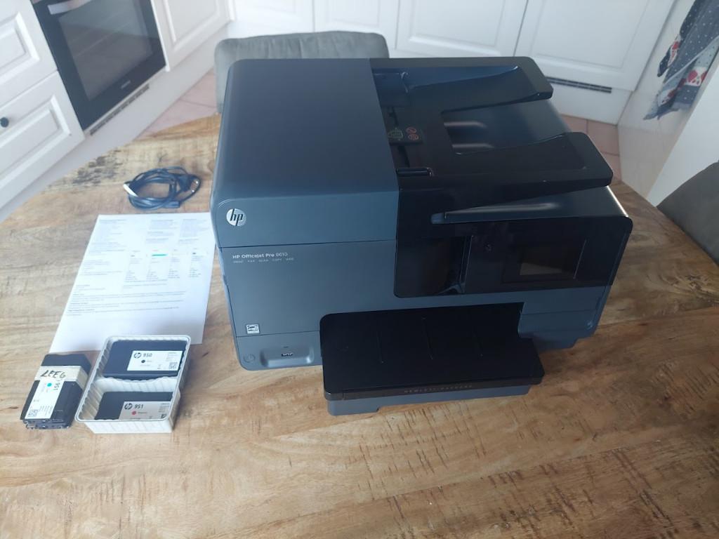 HP official PRO 8610; print, fax, scan, copy en web, Ophalen, HP (compatibel), Inkjetprinter, All-in-one