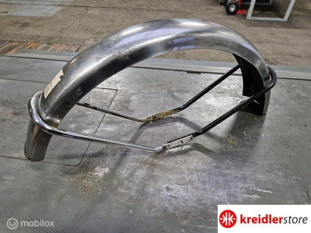 Kreidler voorspatbord RVS origineel model 1973-1982 deukvrij, Gebruikt, Kreidler, Ophalen of Verzenden, Kreidler