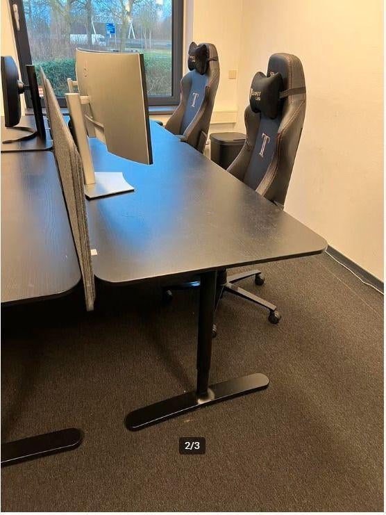 IKEA BEKANT bureau 140x60 NIEUW – Nog 1 beschikbaar!, Ophalen, IKEA, Overige materialen, Modern