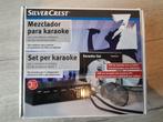 Karaoke set - SilverCrest - Compleet en werkend, Ophalen of Verzenden