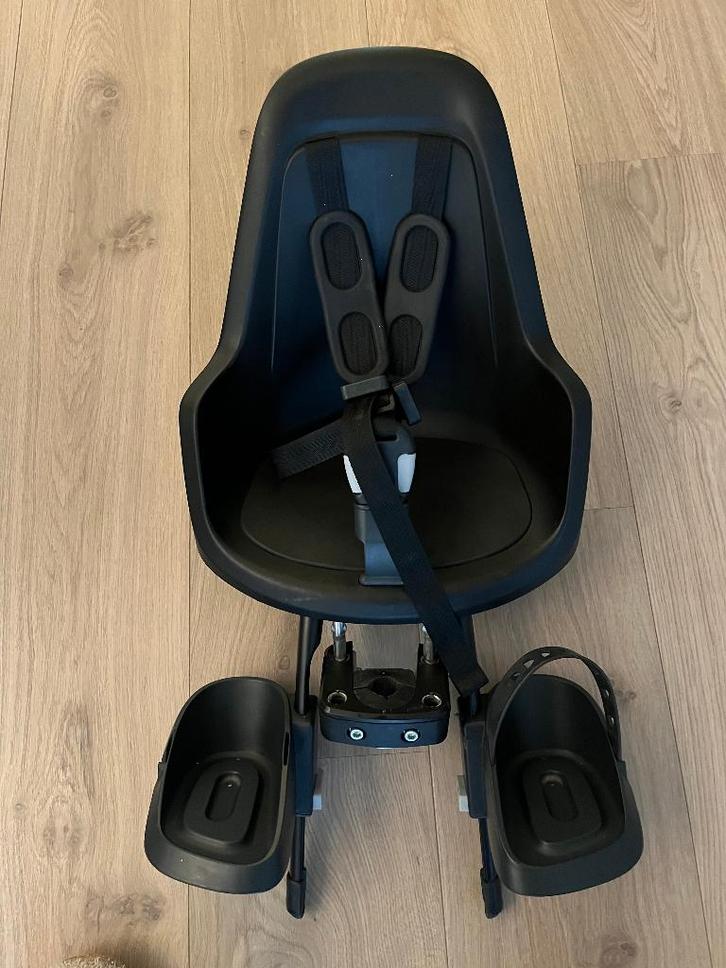 Bobike Fietszitje voor met windscherm, Fietsen en Brommers, Fietsaccessoires | Fietsstoeltjes, Zo goed als nieuw, Voorzitje, 0 t/m 18 kg