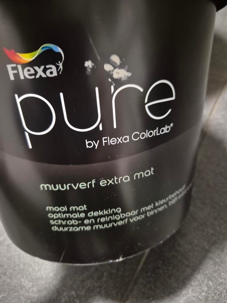 Flexa pure muursaus, kleur; Old Flax, Doe-het-zelf en Verbouw, Verf, Beits en Lak, Ophalen of Verzenden