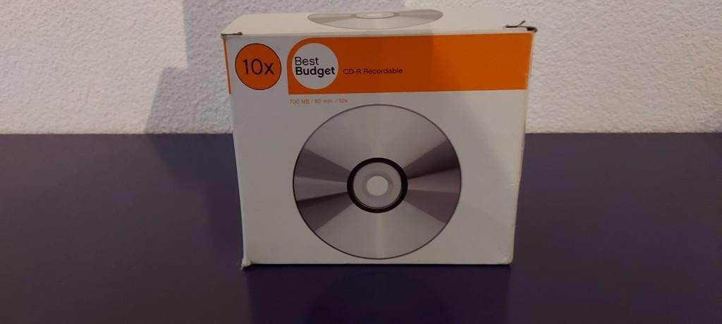 Nieuwe Cd-r recordable 700 mb/80 min, Ophalen of Verzenden, Nieuw