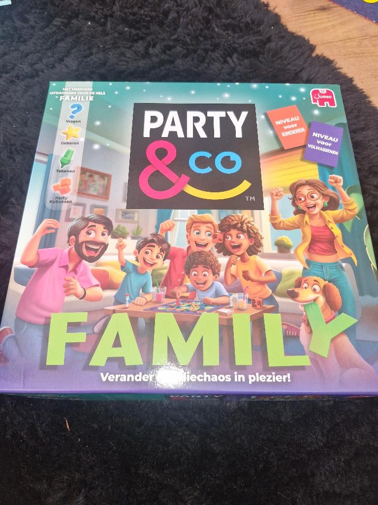 Spel party&co, Ophalen, Nieuw