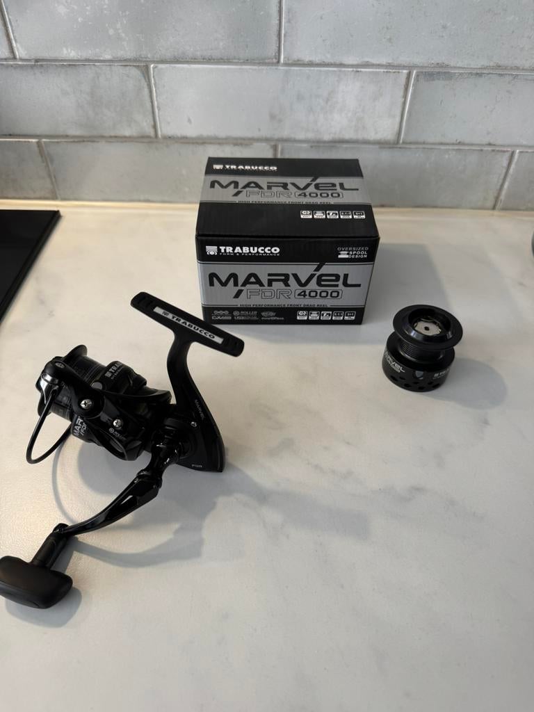 nieuwe trabucco marvel fdr 4000 molens, Watersport en Boten, Hengelsport | Witvissen, Ophalen of Verzenden, Nieuw, Molen