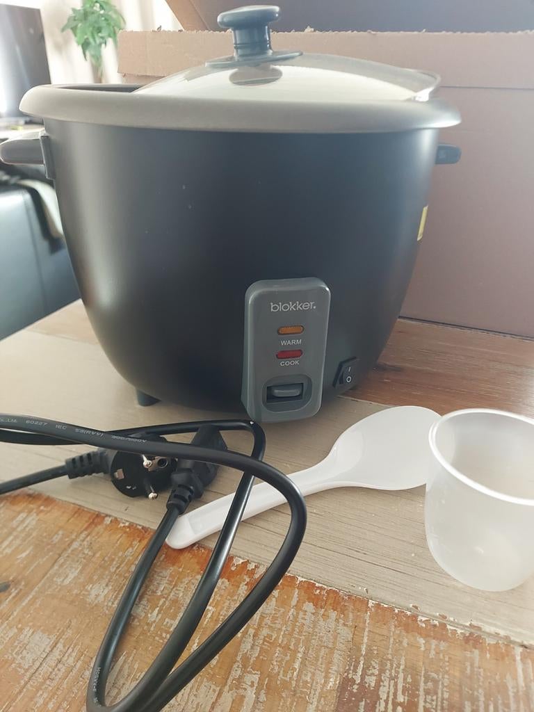 Blokker rijstkoker, Ophalen of Verzenden, Zo goed als nieuw