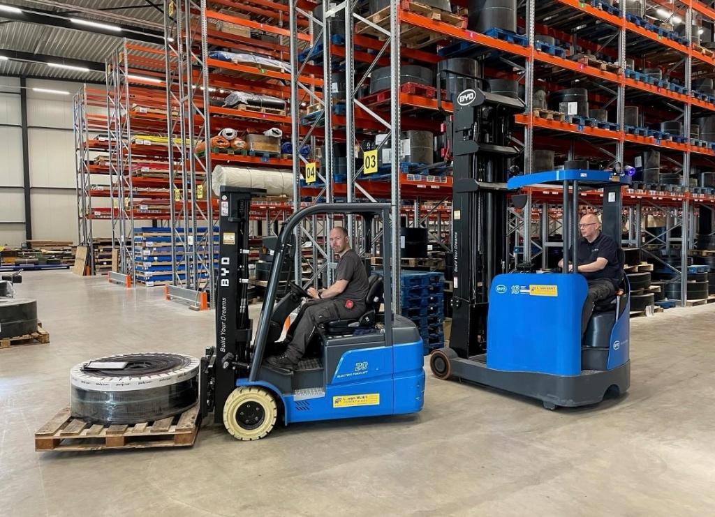 BYD VORKHEFTRUCKS-ALTIJD IN ZETBAAR-GEEN DEMI WATER NODIG, Verzenden, BYD, Heftruck, Elektrisch