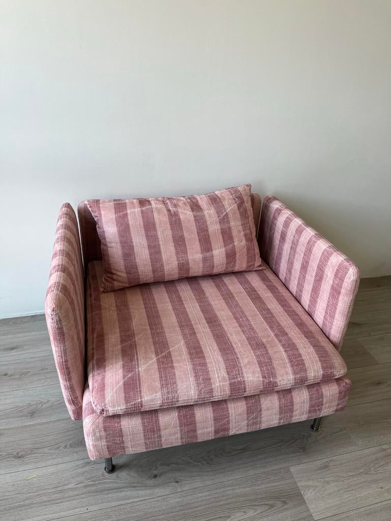 IKEA Soderhamn bank met Bemz hoes + originele hoes, Ophalen, Gebruikt, 75 tot 100 cm, 100 tot 125 cm