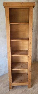 stevig grenen boeken/vakkenkastje 1.90 hoog zie foto's, Ophalen, 50 tot 100 cm, Zo goed als nieuw, 150 tot 200 cm