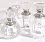 Parfumflesjes , kristallen., Antiek en Kunst, Antiek | Glas en Kristal, Ophalen of Verzenden