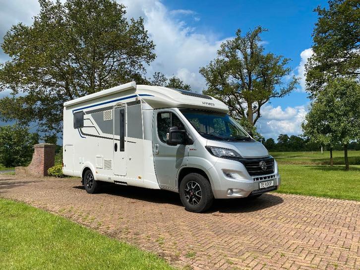 Luxe Hymer Tramp Ambition T-GL 598, Queensbed, Caravans en Kamperen, Campers, Bedrijf, tot en met 2, Half-integraal, Hymer, Fiat