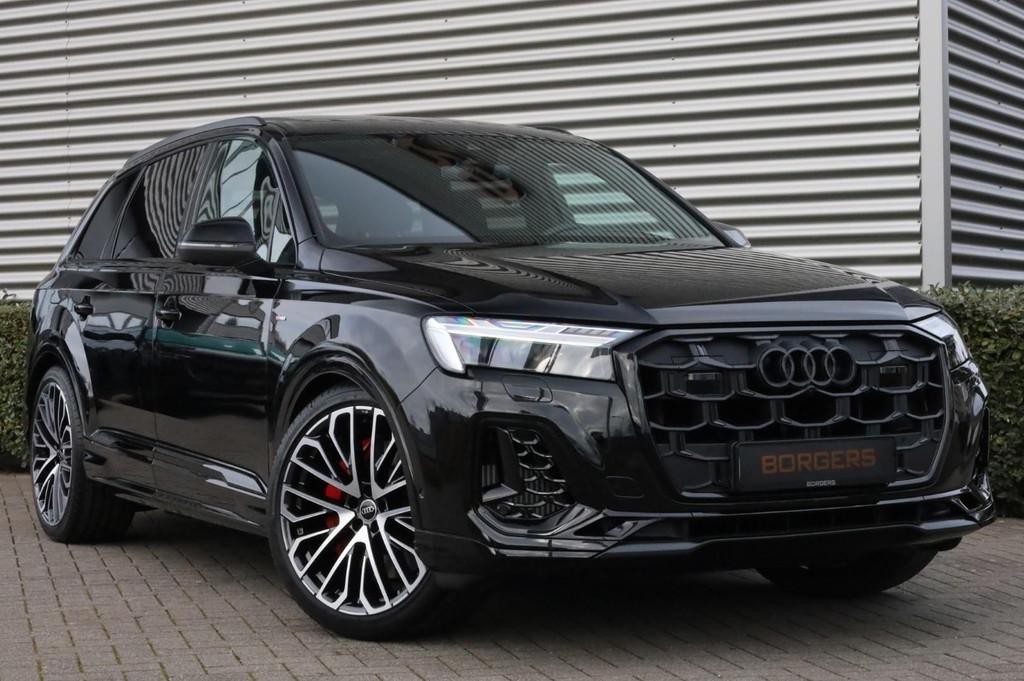 Audi Q7 60 TFSIe 4-wielsturing l Massage l Trekhaak l B&O, Automaat, Gebruikt, 2995 cc, Bedrijf
