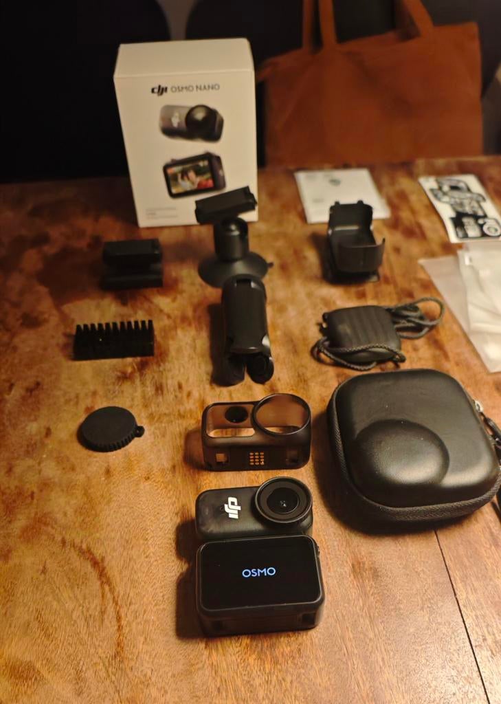 DJI Osmo Action 3 128GB - Zo goed als nieuw met accessoires, Ophalen, Zo goed als nieuw, Overige merken