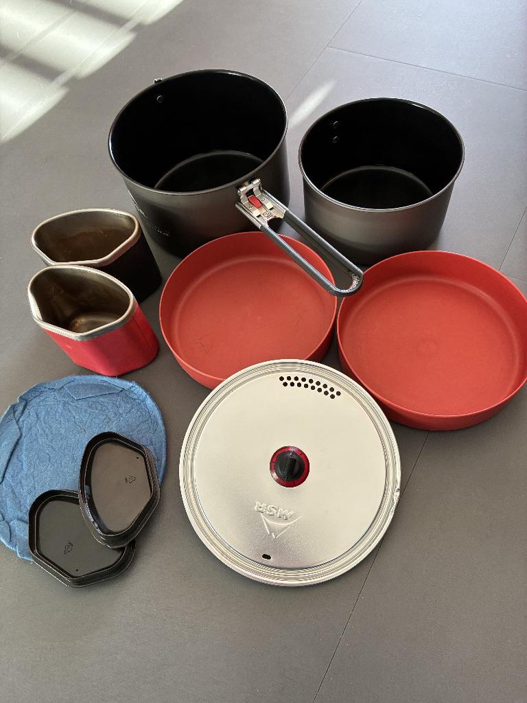 MSR Quick 2 system kookset, Caravans en Kamperen, Kampeeraccessoires, Gebruikt, Ophalen of Verzenden