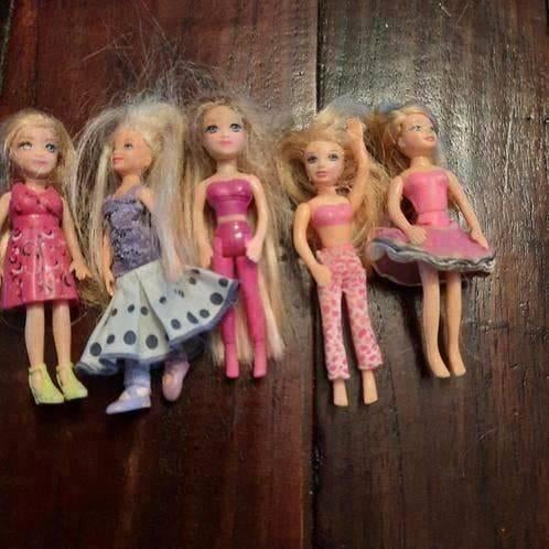 Mini barbie met kleding, Verzenden, Barbie