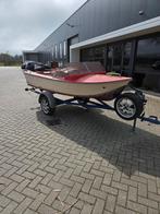 Bootje met moter en trailer, Ophalen of Verzenden, Gebruikt