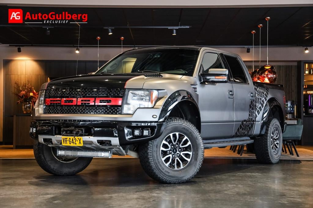 Ford USA F-150 SVT 6.2 4X4 SuperCrew Raptor Marge LPG-G3 Mat, Auto's, 417 pk, Euro 5, 6210 cc, Gebruikt