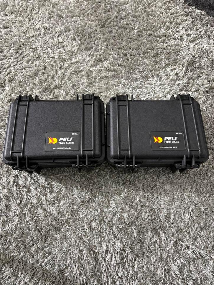 Twee Peli 1120 Cases, Hobby en Vrije tijd, Overige Hobby en Vrije tijd, Gebruikt, Ophalen of Verzenden