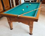 Compleet carambole biljart met accessoires, Ophalen, Gebruikt, Biljarttafel