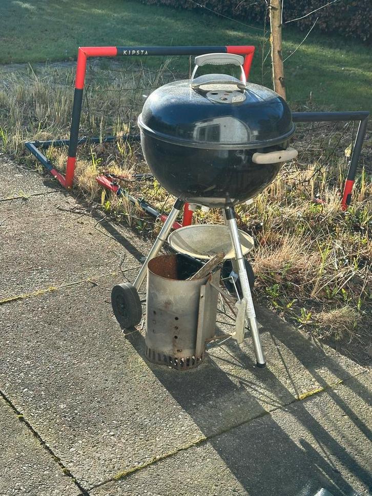 Weber Kettle BBQ - Perfect voor de Zomer!, Tuin en Terras, Houtskoolbarbecues, Gebruikt, Ophalen