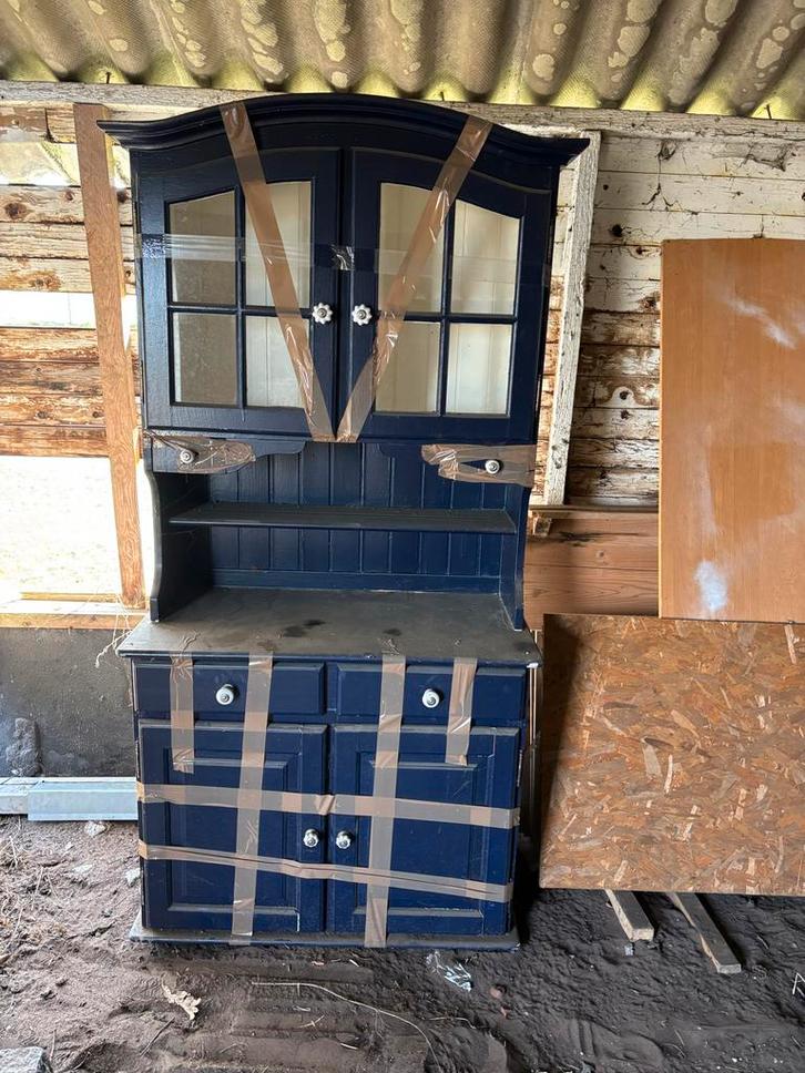 Grenen kast - opknapper (schuren en verven), Huis en Inrichting, Kasten | Overige, Gebruikt, Ophalen