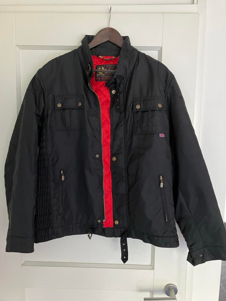 Belstaff Tourmaster Trophy jas zwart in maat 52, Maat 52/54 (L), Zwart, Ophalen of Verzenden, Belstaff