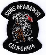 Sons of Anarchy stoffen opstrijk patch embleem #2, Verzenden