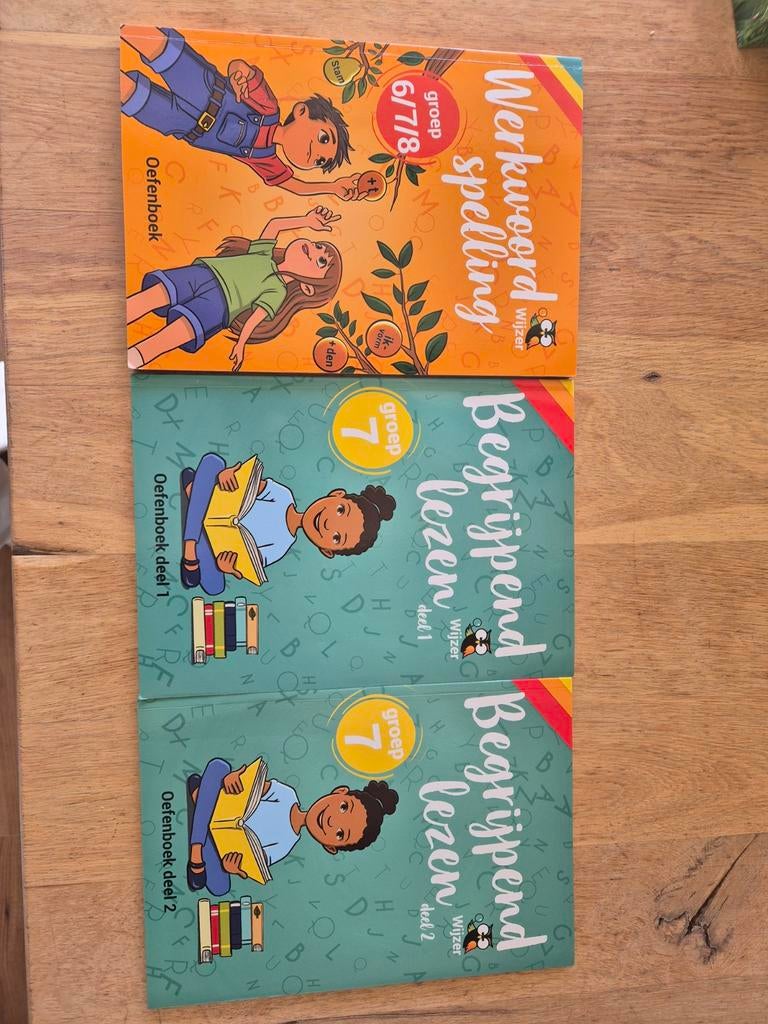 Cito oefenboeken: Spelling en Begrijpend Lezen (groep 6/7/8), Ophalen of Verzenden