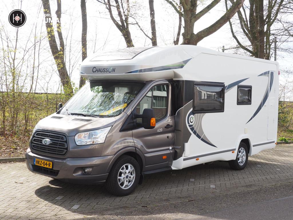 Chausson 620 Welcome 620 Lengte/hefbed, Caravans en Kamperen, Campers, Luifel, Ringverwarming, Koelkast, Chausson