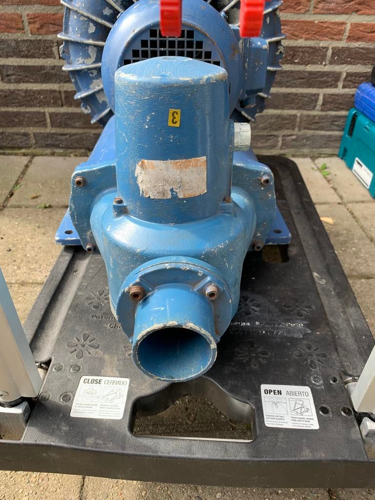 Waterpomp -Stork motor-centrifugaalpomp - Zelfaanzuigend, Ophalen of Verzenden, Zo goed als nieuw, Elektrisch, Overige typen