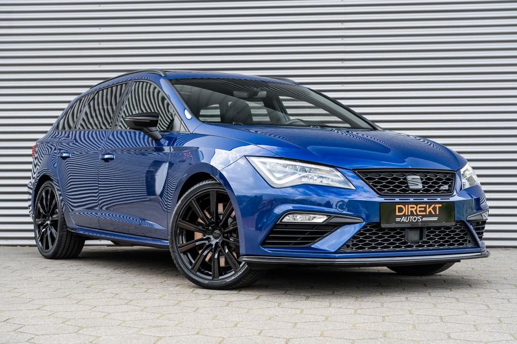 SEAT Leon ST 2.0 TSI CUPRA 4DRIVE PERFORMANCE PANO BREMBO, 15 km/l, Gebruikt, Zwart, 4 cilinders