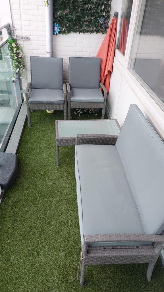 Tuin set 4 personen, Ophalen, Kunststof