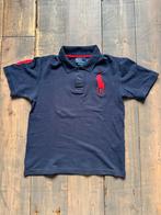 Ralph Lauren Polo Navy Blauw met Rood Logo & Details, Kleding | Heren, Polo's, Ophalen of Verzenden, Zo goed als nieuw, Maat 46 (S) of kleiner
