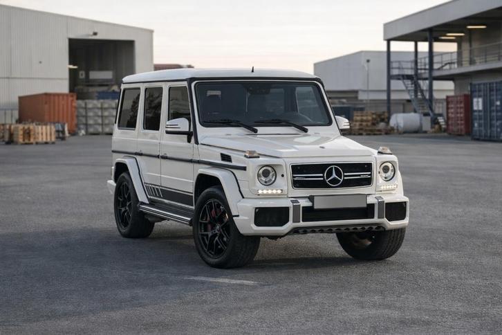 Mercedes-Benz G-klasse 63 AMG Full Options ZEER NETJES LEDER, Auto's, Mercedes-Benz, Particulier, G-Klasse, 4x4, ABS, Adaptive Cruise Control