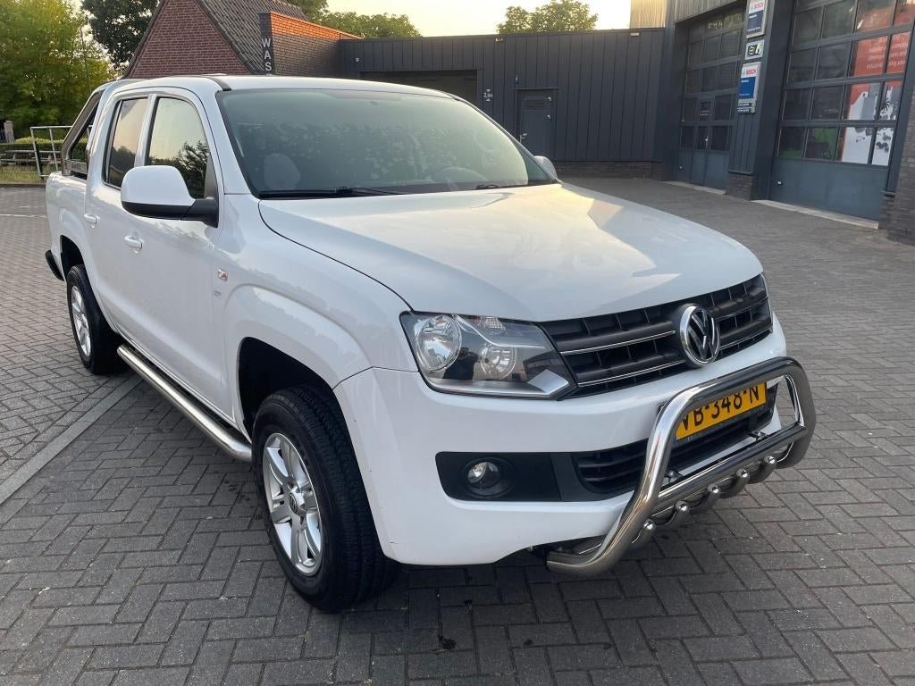 Volkswagen Amarok 2.0 TDI 90KW 4x4 grijskenteken 60 euro/m, Auto's, Stof, 4 cilinders, Volkswagen, Origineel Nederlands