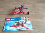 lego 60177 airshow jet (2018), Ophalen of Verzenden, Gebruikt, Complete set, Lego