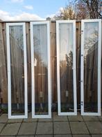 4 Witte Glazen Deuren van Billy IKEA, Doe-het-zelf en Verbouw, Deuren en Horren, Ophalen, 80 tot 100 cm, 215 cm of meer, Binnendeur